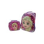 Yağmur Store Beslenmeli Elsa Frozen Ilkokul Çantası Ortopedik Sırtlı