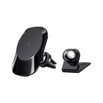Yağmur Store CH-7071 iPhone Uyumlu 12 ve 13 Serisi 15W Hızlı Kablosuz Şarjlı Araç Telefon Tutucu Siyah