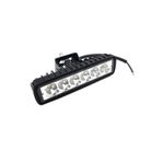 Yağmur Tek Sıra 6 Led Çalışma Ve Sis Far Lambası 12 24 Volt