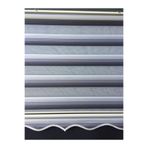 yağmur zebra Gri Renk Geçişli Zebra Stor Perde (Etek Dilimli)