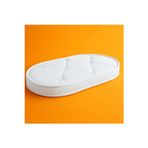 Yagmureticaret Oval Bambu Kumaş Beşik Yatagı 60*95*12