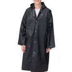 Yağmurluk Unisex Su Geçirmez Eva Kumaş Siyah