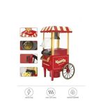 Yağsız Mısır Patlatma Popcorn Makinesi - Kırmızı