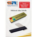 Yaka-Isimlik - 10 Adet - Gold