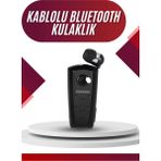 Yaka Kulaklığı Andorid Tüm Cep Telefonlarına Uyumlu Mikrofonlu Titreşimli Makaralı