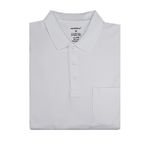 Yakalı Klasik Fit Kısa Kol Erkek Tişört-6747 BEYAZ 2XL