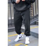 YAKAMEL Erkek 3 İplik İçi Şardonlu Lastikli Paça Jogger Kışlık Eşofman Altı