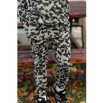YAKAMEL Erkek KAMUFLAJ Jogger Spor Eşofman Altı 3 İplik Kışlık Unisex Comfort