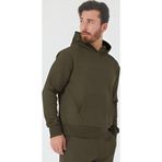 Yakamel Erkek Trend Model Kanguru Cep Sweatshirt