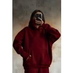YAKAMEL İçi pamuklu bol kalıp sweatshirt