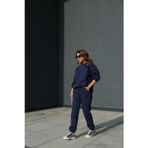 Yakamel Kadın Premium Yumuşak Kapüşonlu Sweatshirt Eşofman Takımı