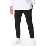 Yakamel Unisex Likralı Esnek Dokuma Kumaş Okul Pantolonu