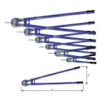 Yakar 6 mm Kollu Demir Kesme Makası