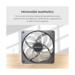 Yake Store GF120 V2 Argb Pwm 120MM Kasa Fanı – 3’lü Set, Yüksek Hava Akışı, Hidrolik Rulman, Sessiz Performans, Canlı Argb Aydınlatma, 6×6 Fan Hub Dahil, Siyah - 001-Renkli - Option-1