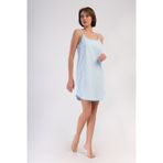 YAKE STORE KADIN P.SUPREM IP ASKILI ETEGI OVAL TUNIK - BLUE