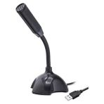 Yake Store USB Girişli Masaüstü Pc Laptop Uyumlu Mikrofon, Canlı Ders - Option-1 - 001-Renkli