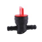 Yakıt Deposu Çekvalf in Valfi 6mm SI-A0157, Plastik Üniversal Kilitleme 1/4 Inline On/Off Yakıt Anahtarı Musluğu Moto Pit Motorlu Motosiklet için