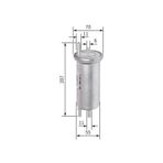 YAKIT FILTRESI BMW N62 M54 M62 E38 E39 E53 M62 B44 LAND ROVER VOGUE L322 02 05