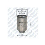 YAKIT FILTRESI HYUNDAI H100 H1 STAREX L200 L300 H1 STAREX KIA BONGO K2500 PREGIO 2.5TD 94-