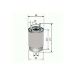 Yakit Filtresi Mazot Fluence/Megan Iii/Grand Scen Hdf624