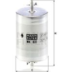 YAKIT FILTRESI MERCEDES M104 M111 M119 W124 W202 C208 A208 W210 S210 W140 R129
