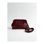 yako Valerina Örgü Dokulu Clutch Çanta – Çapraz Askılı Kadın Omuz Çantası (23×38×10 cm)