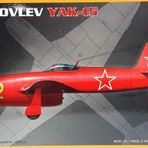 Yakovlev Yak-15 Pm Model Avcı Uçağı Demonte Plastik Maketi