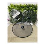 yakuthome YAĞ SIÇRATMAZ METAL SİYAH 33 CM