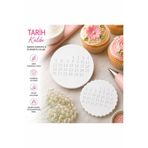 Yalçın3D Tarih Kalıbı Şeker Hamuru & Kurabiye Mührü – Fondant Tarih Baskı Kalıbı 7cm