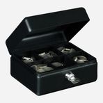 Yale 15x11.5x8 cm Küçük Boy Taşınabilir Siyah Mekanik Bozuk Para Kasası