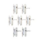 Yale 3+1 Daire Kapı Kolu-kilit Seti (7 Takım) 5 Oda Kapı Kolu+kilit 2 Wc Kapı Kolu+kilit
