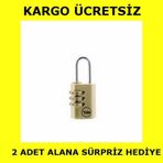 Yale 97232 22 mm 3 Şifreli Asma Kilit