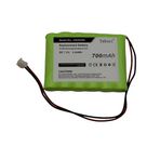 Yale Alarm Kontrol Panelleri ile Uyumlu Yedek Pil, HSA6300 Aile Alarm Kontrol P, Parça No 802306063H2, GP60AAAH6BMJ, GP60AAS4BMX, HSA3800, HSA6300, HSA6400, 7.2V 700mAh / 5.04Wh ile uyumludur