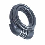 Yale Essential Güvenlikli Şifreli Kablolu Kilit, YCC0/10/180/2, 140 mm, Örgü Çelik, 4 Haneli Kod, Tuzlu Su Püskürtme Testinde 96 Saat Dayanıklılık, Bisiklete Monte Edilebilir