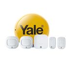 Yale IA-320 Sync Akıllı Alarm Seti - 6 parça - Hub - Dış Siren - Kapı/Pencere Kontağı - Hareket Sensörü - Tuş Takımı - Konum Belirleme Özelliği - Alexa, Google Asistan ve Philips Hue ile uyumlu