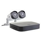 Yale SV-4C-2ABFX-2 Smart Home CCTV Eco Set - Beyaz - 2 Kamera - HD 1080p - IP67-20 m Gece Görüşü - Canlı Görüntüleme - Yale View Uygulaması ile Kontrol