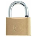 Yale Y15-0110-4022-50-0211 Pas Sistem 40 mm Pirinç Asma Kilit Seri 10 - Gümüş - Altın