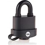 Yale Y220B/51/118/1 51 Mm Pvc Kaplamalı Marin Asma Kilit Yüksek Koruma Çift Kilitleme