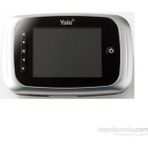Yale Yale LCD Ekranlı Dijital Kapı Dürbünü 5000 Serisi Premium Kayıt Özellikli Gümüş 30 M