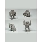 Yalgın 3D Mini Robot Oyuncak Seti 4 Adet STEM Eğitici İçerik ile Çocuklar İçin