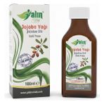 Yalın Vital Jojoba Yağı 100 ml | %100 Saf ve Doğal Soğuk Sıkım ( Cam Damlalık Hediyeli )