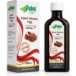 Yalın Vital Keten Tohumu Yağı 250 ml | %100 Saf ve Doğal Soğuk Sıkım ( Cam Damlalık Hediyeli )