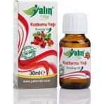 Yalın Vital Kuşburnu Yağı 30 ml | %100 Saf ve Doğal Soğuk Sıkım ( Cam Damlalık Hediyeli )