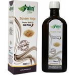 Yalın Vital Susam Yağı 250 ml | %100 Saf ve Doğal Soğuk Sıkım ( Cam Damlalık Hediyeli )