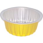 Yalova Ambalaj Alüminyum Krem Karamel Kase 50'Lü 110gr 4x8,5 Cm