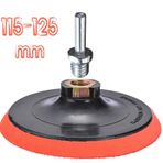 Yama Cırtlı Deliksiz Zımpara Tabanı+matkap Aparatı M14 115 Mm