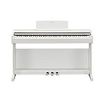 Yamaha ARIUS YDP-145 dijital piyano, beyaz – yeni başlayanlar ve hobi oyuncuları için klasik ve şık dijital piyano