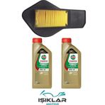 Yamaha Cygnus L Castrol Yağ Ve Hava Filtre Bakım Seti Bs0032