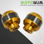 Yamaha Cygnus L Ön Teker Muhafaza Takozu-Sarı-Möm0276