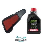 Yamaha Delight 125 Motul Yağ Ve Hava Filtre Bakım Seti Bs0035